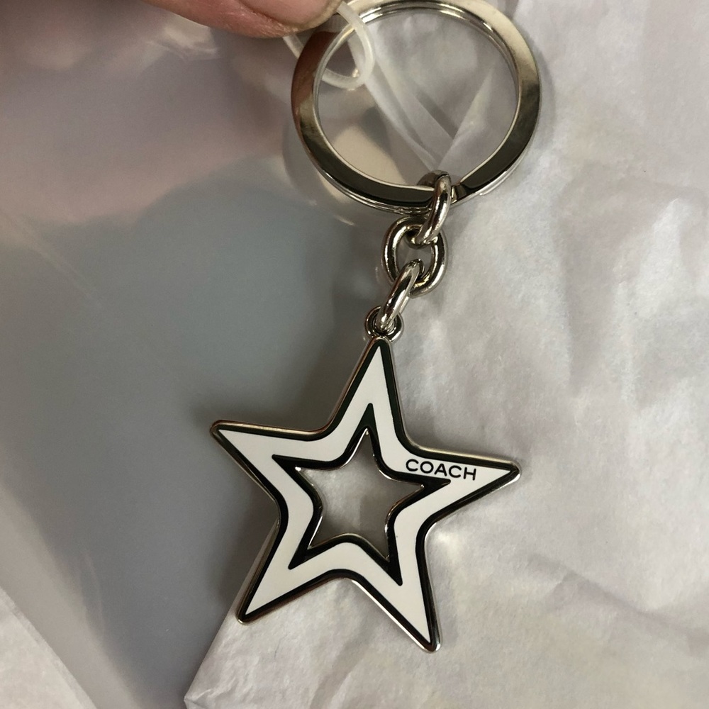 Coach Star Keychains